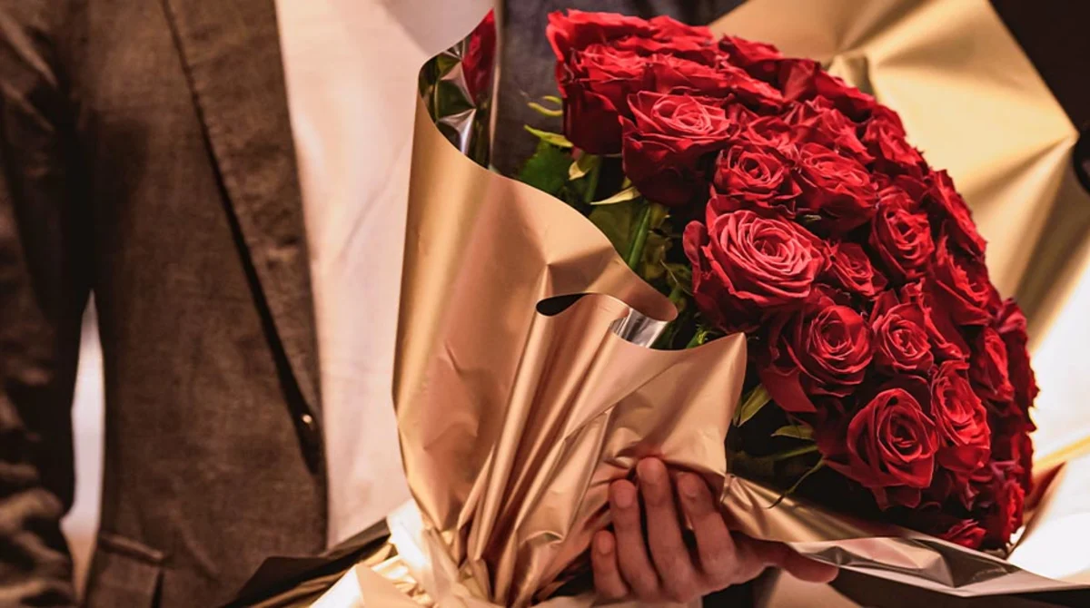 薔薇の花束