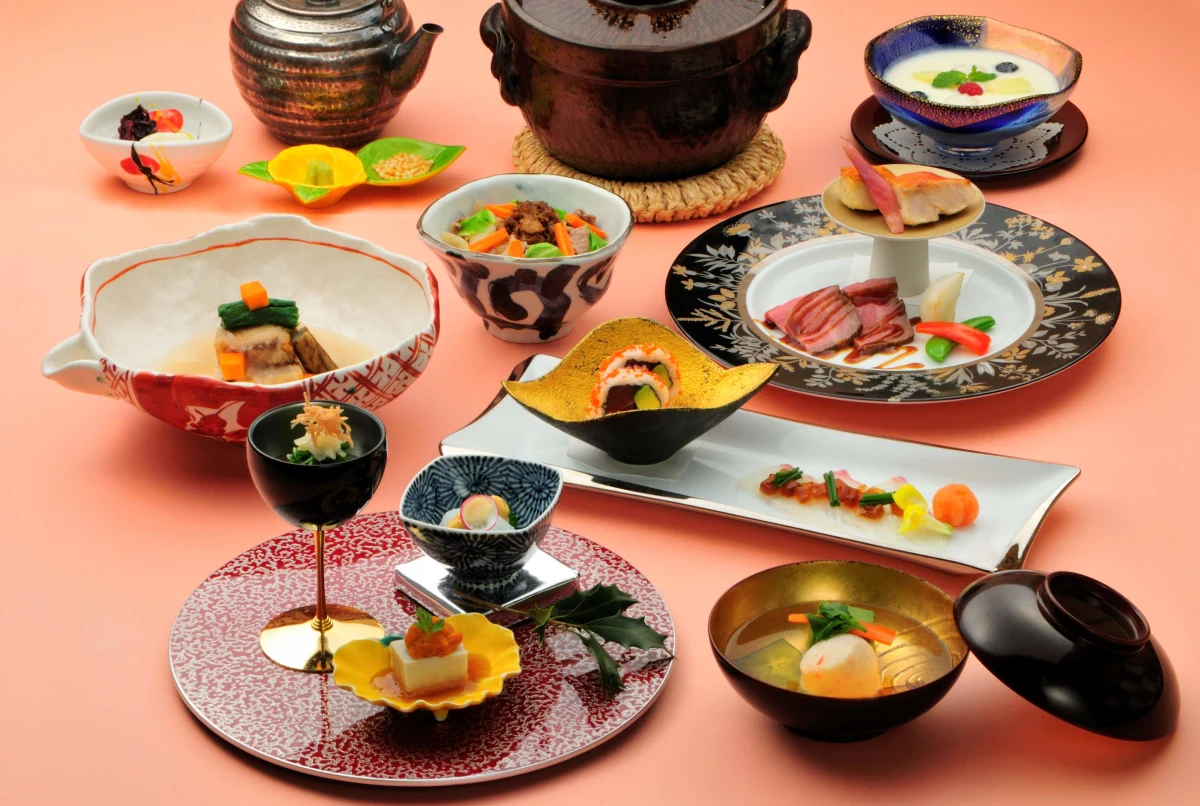 【最大20名/個室確約×大人数のお祝いプラン】新鮮な食材を使用したお祝い用懐石+フリードリンク付きも選べる★帝国ホテル大阪24階★特別な日のお祝いの写真 3