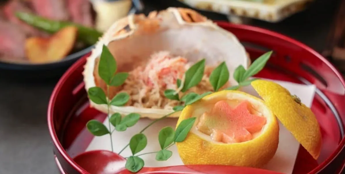 【個室確約】アニバーサリーや顔合わせに|旬の魚・肉を堪能するおまかせ会席ディナー全8品★飲み放題選択可★都心の静寂で過ごす特別な夜をベイサイドホテル アジュール竹芝での写真 3