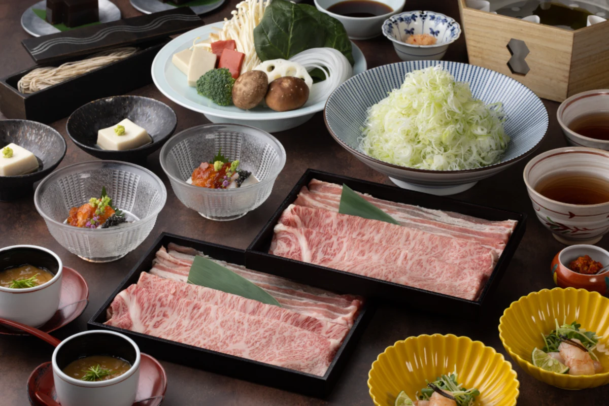 厳選豚肉の出汁しゃぶ会席