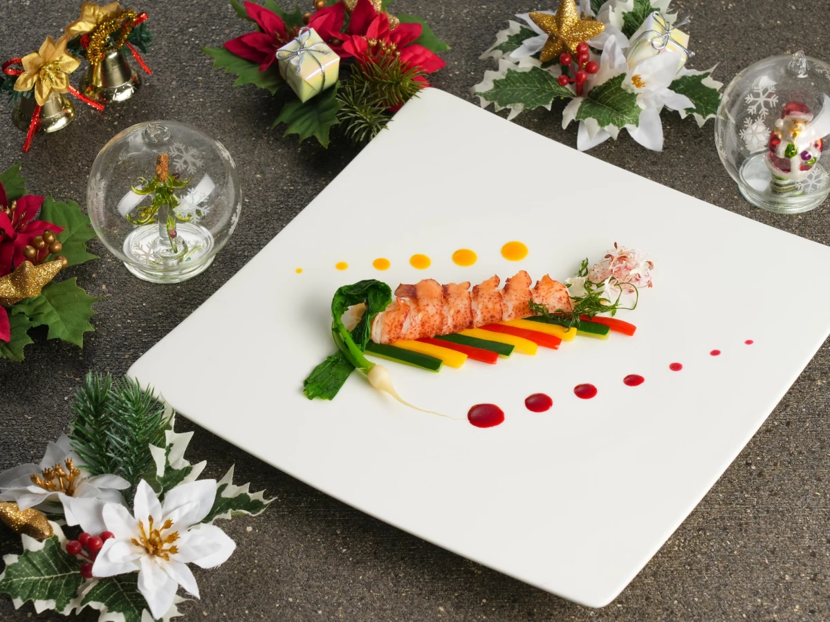 豪華全6品ディナーコース＋乾杯シャンパン＆花束★お土産のフルワインボトル付き 9