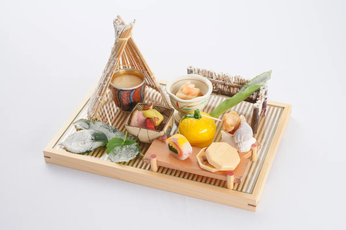 Anny限定七五三ランチ13,800円★雅＋お子様用お祝い膳＋乾杯ドリンク＋メッセージ付ケーキ 12