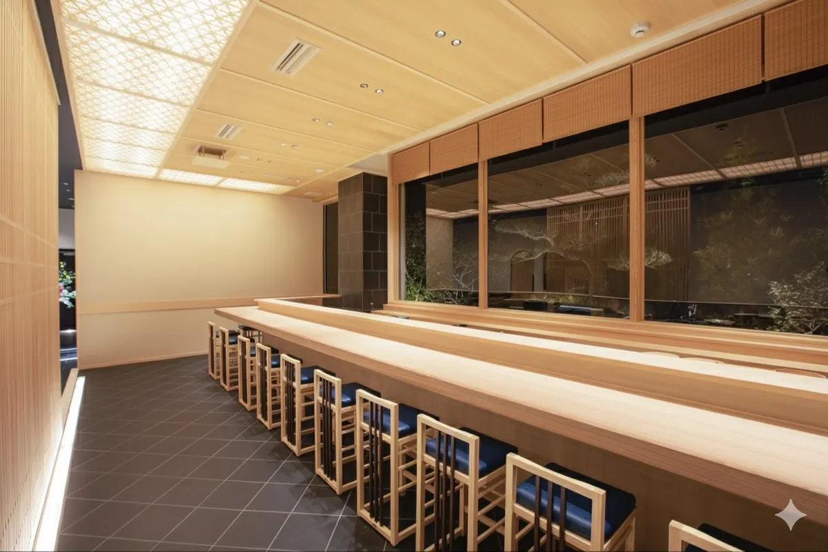 お席は当日のお楽しみ、花束で彩る記憶の一日 | 【最大8名×接待・会食ランチ×おまかせ席】地魚と旬食材が織りなす江戸前鮨+逸品料理を味わうランチコース★花束追加可★木更津のオーベルジュ×洗練空間で贅沢なひととき
