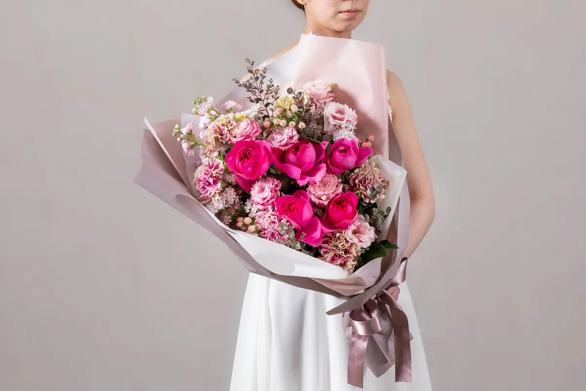 【選べる花束】お色味指定の花束