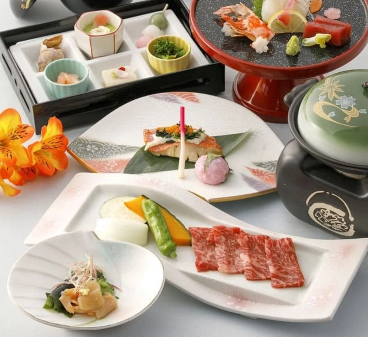 会席料理（全3種）