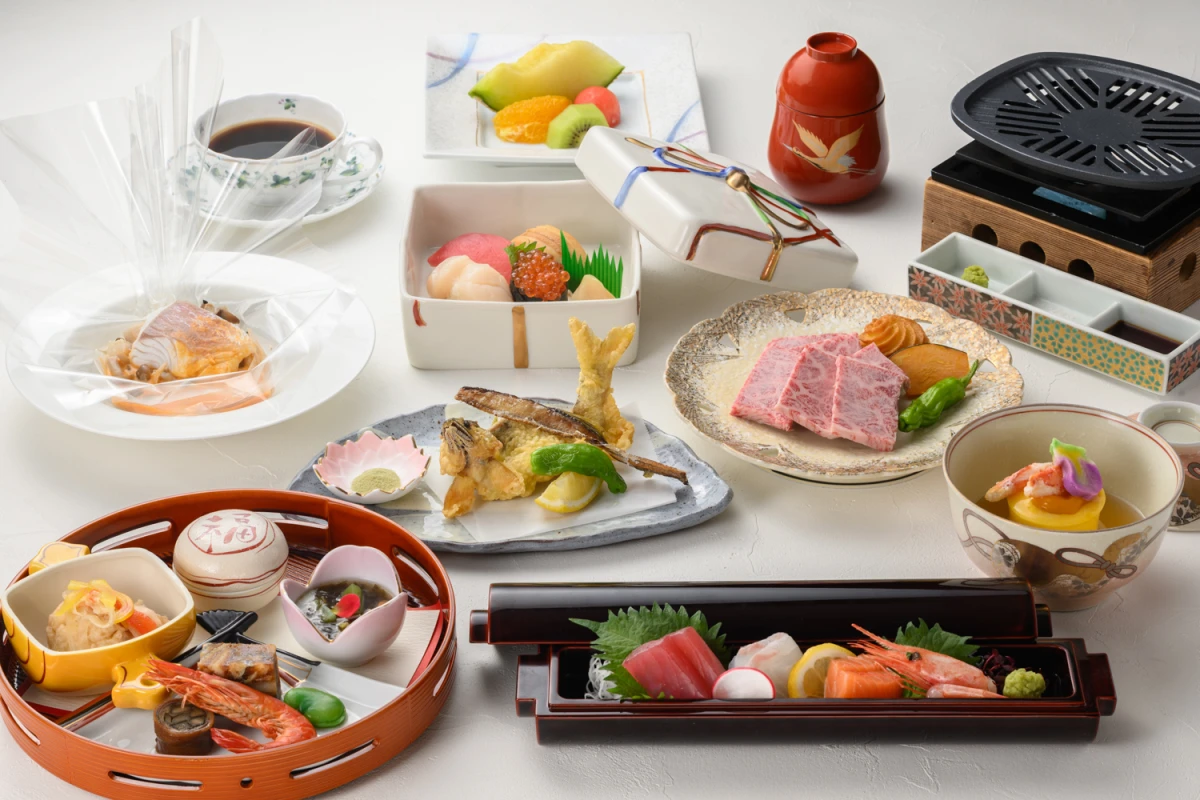 【記念写真にメッセージを添えて】神戸ビーフ陶板焼き・季節の天麩羅盛り合わせなど祝彩コース全9品+ワンドリンク+メッセージプレート+記念写真サービスの写真 2