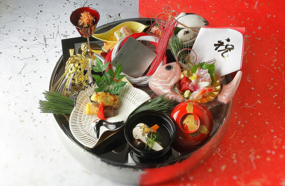 【4~8名様 /半個室確約★大人数のお祝いディナープラン】旬を味わう選べるお祝い懐石3種+乾杯ドリンク★日本橋で囲む特別な日の祝宴の写真 2