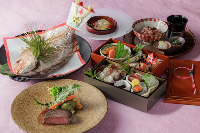 晴れの日を華やかに彩る祝いの料理を堪能