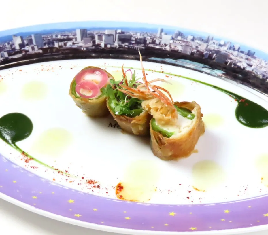【ランチコース〈Menu Gourmand〉】主菜が3種から選べる全4皿フレンチコース＋季節のフルーツカクテル＆記念日デザート 2
