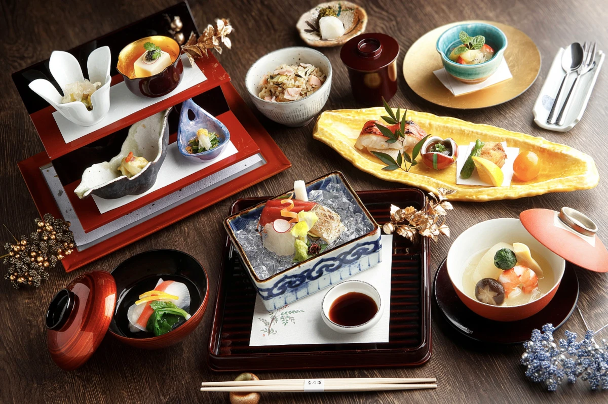 厳選食材を使用した“ミニ懐石”