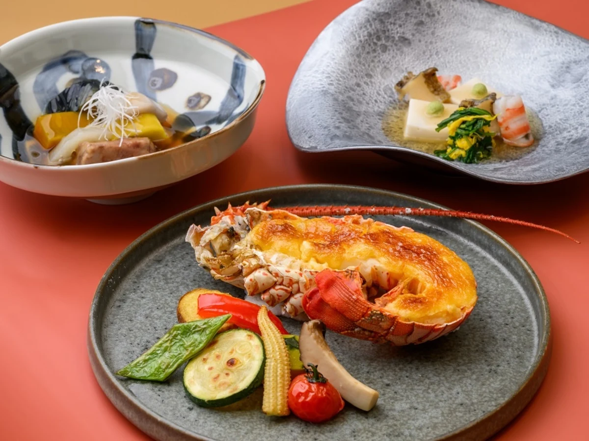 季節感じる心尽くしの極上特別会席に舌鼓 | 【6〜20名様 / 個室確約★お食い初めプラン】季節の食材を活かした特別会席【結】★飲み放題付きコースあり★ホテルモントレ沖縄スパ＆リゾート内のプライベート空間でお子様の大切な節目のお祝いを★大人6名様よりご予約可