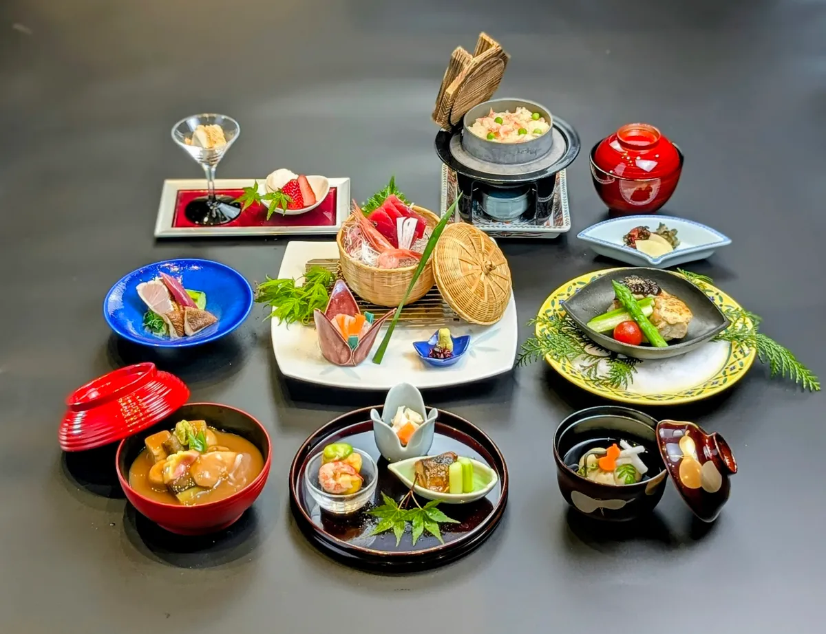 絶品懐石料理全8品