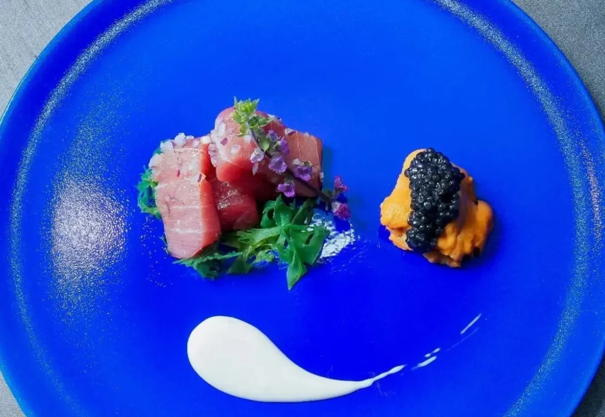 【最大12名★個室orカウンター×お祝いプラン】特製炉釜で焼き上げる神戸牛×フレンチディナー+メッセージ付きプレート★銀座の大人空間で過ごす上質な時間の写真 3
