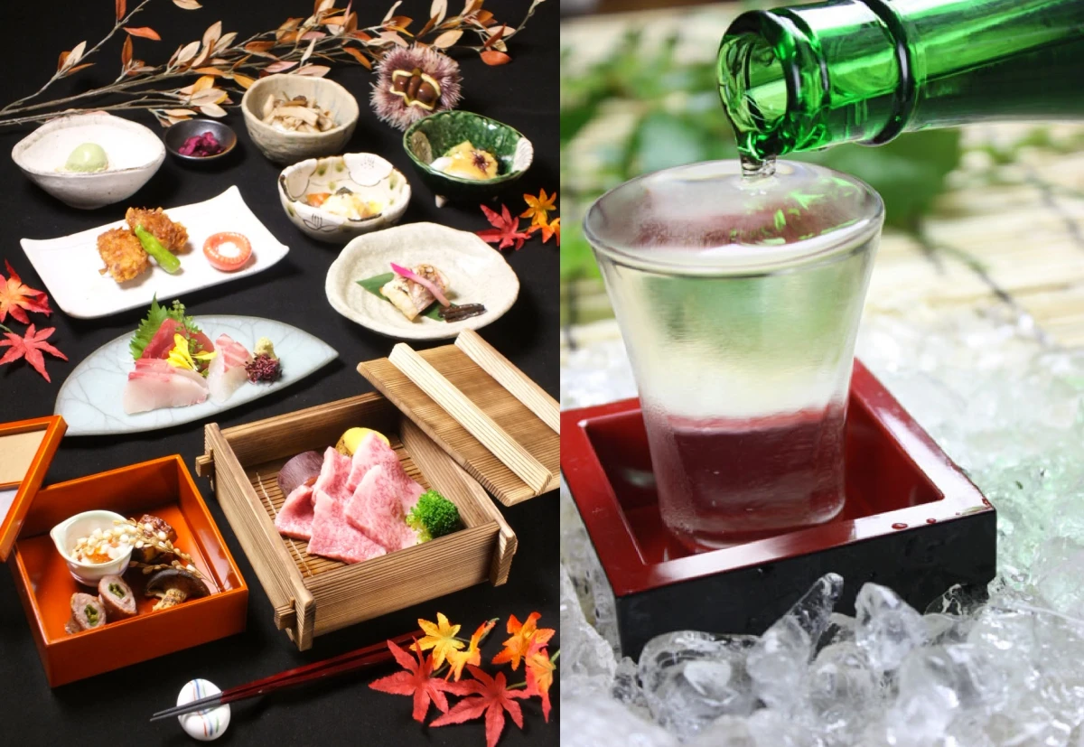 熟練の職人が腕をふるうこだわりのコース料理 | 【個室確約 ホテル長寿お祝いランチプラン】旬の食材を堪能する贅沢な会席「極」コース全9品+鯛の塩釜焼き★ちゃんちゃんこレンタル特典付★