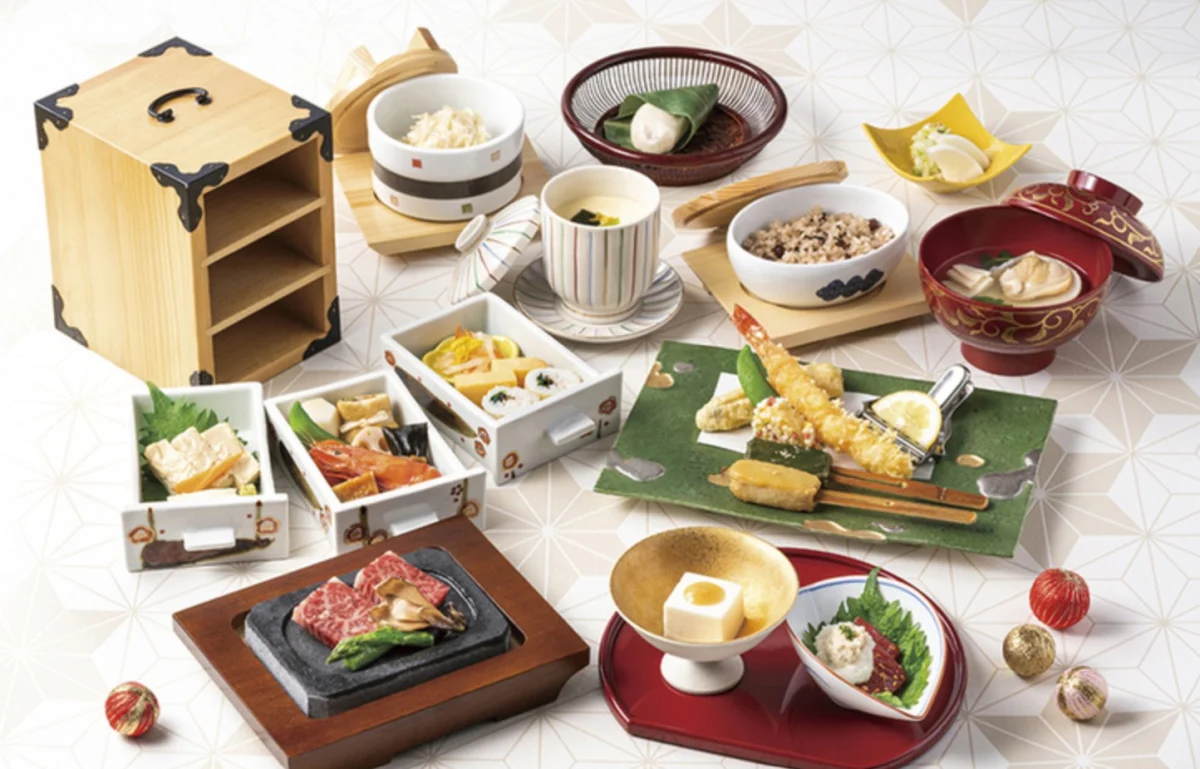 黒毛和牛や湯葉料理が彩る華やかなお祝いコース | 【最大20名×個室確約×お祝いプラン】 名物の湯葉や豆腐、黒毛和牛の溶岩焼きを堪能★お祝いの席にふさわしい華やかな懐石コース《寿or福寿》★広島駅直結