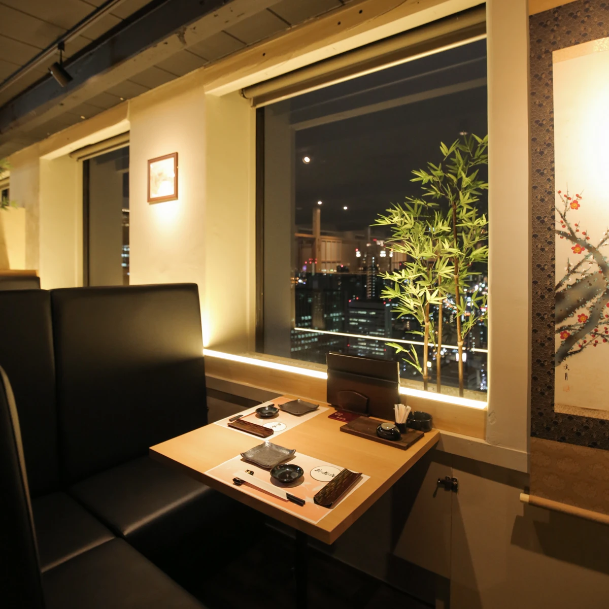 【絶景×カップルシート確約 アニバーサリープラン in 北新地】豪華絢爛な全11品『絢爛コース』＋2時間飲み放題付き★32階からの夜景★の写真 2