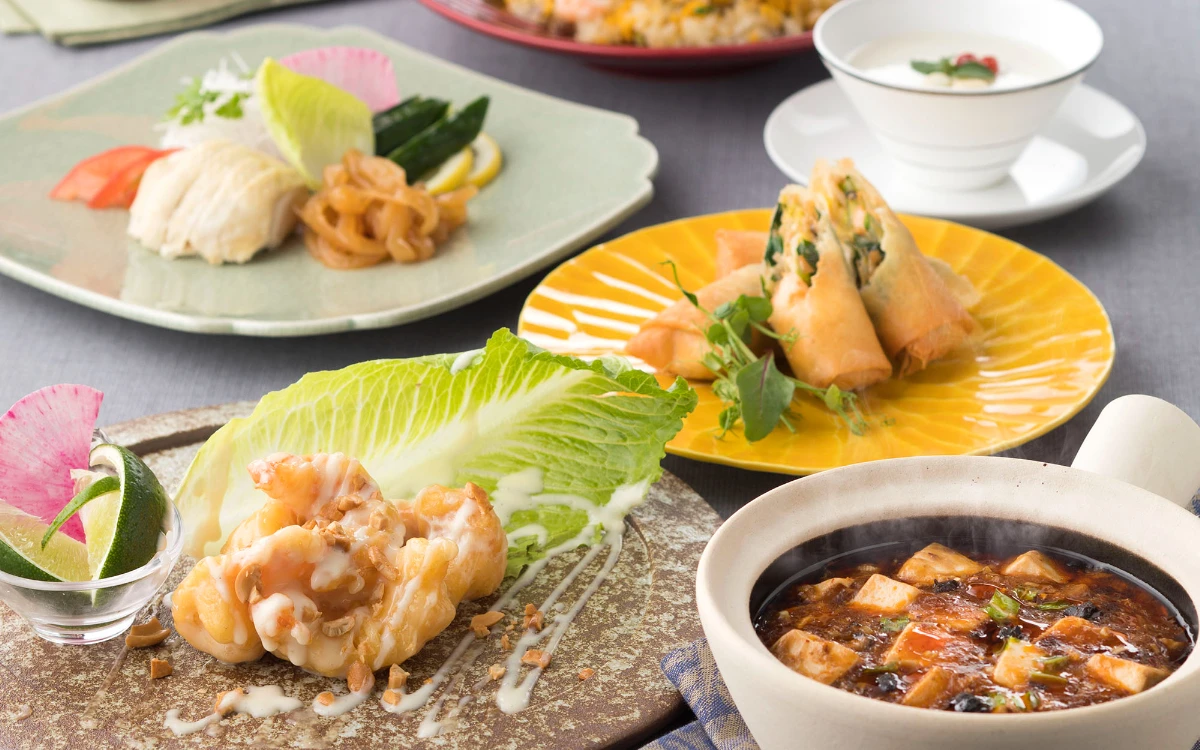 お祝いの席にふさわしい中国料理コース