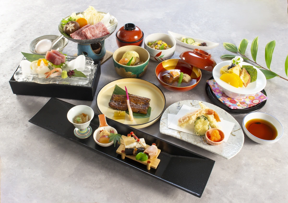 【個室確約×接待ディナープラン】華やかな8〜9品の会席コース★浜松の日本の趣を感じる日本料理専門店で信頼を築くための大切なお食事 料理