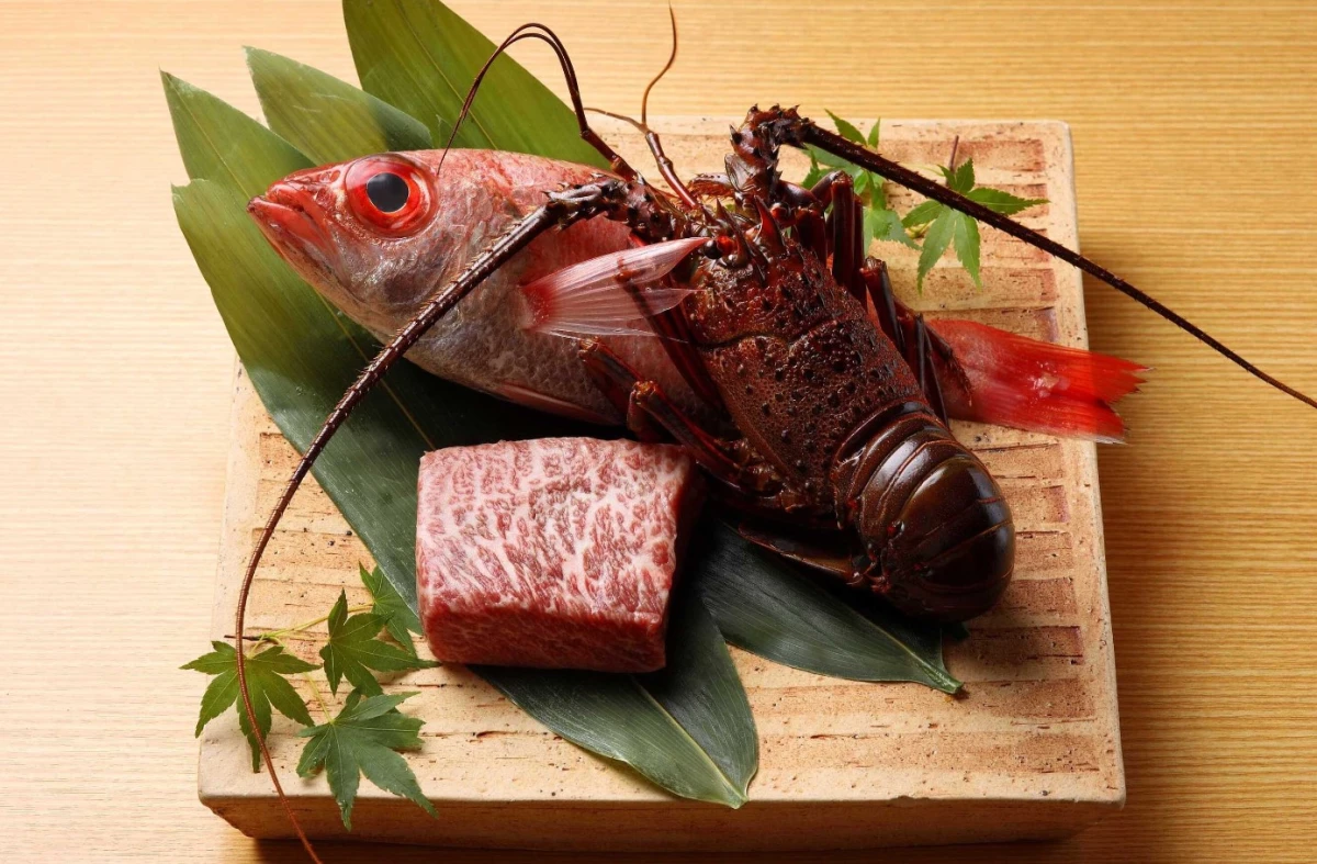 厳選食材を使用した和食コース