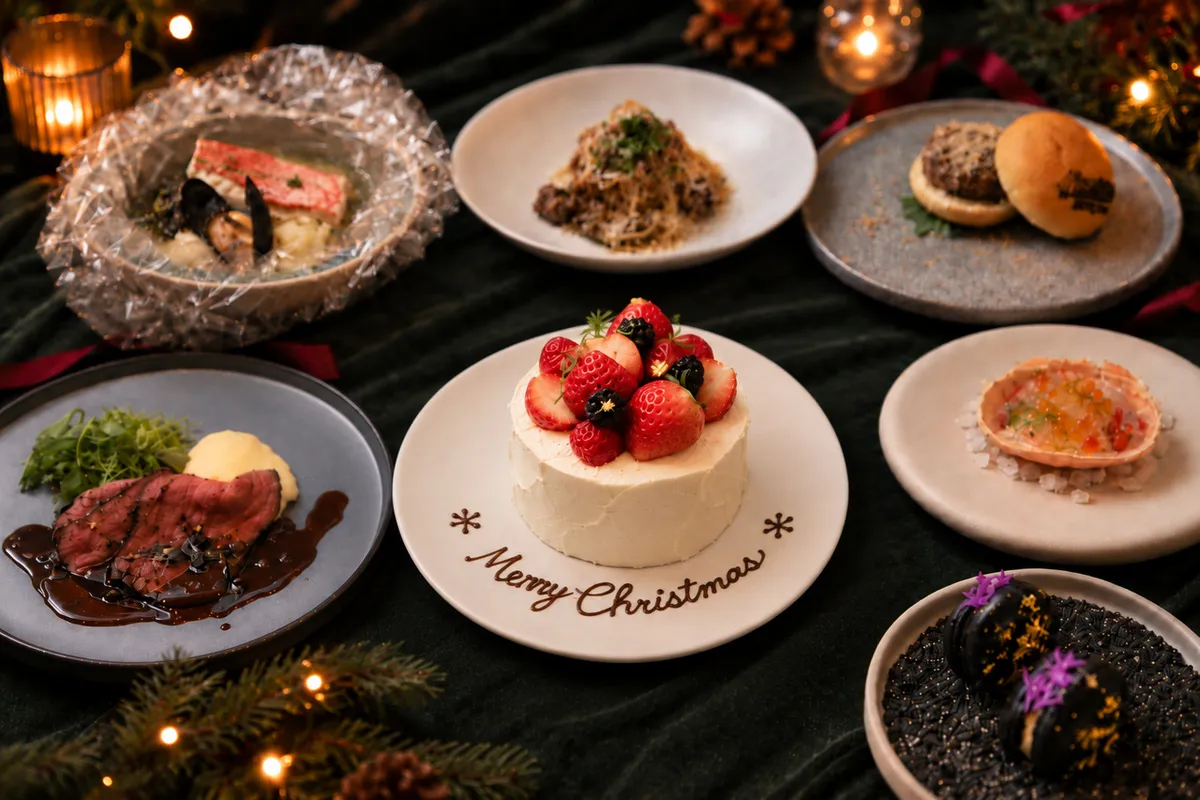 ホテルレストランで味わう、Jazzと美食のクリスマスディナー