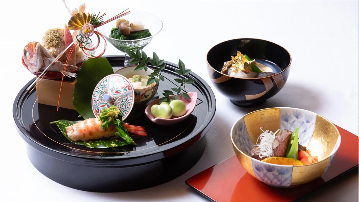 【4名様～10名様向け 個室確約 お祝いプラン】旬の懐石料理に舌鼓～お祝いコース～+乾杯グラスシャンパン★品川駅至近！アクセス抜群なグランドプリンスホテル新高輪の写真 2