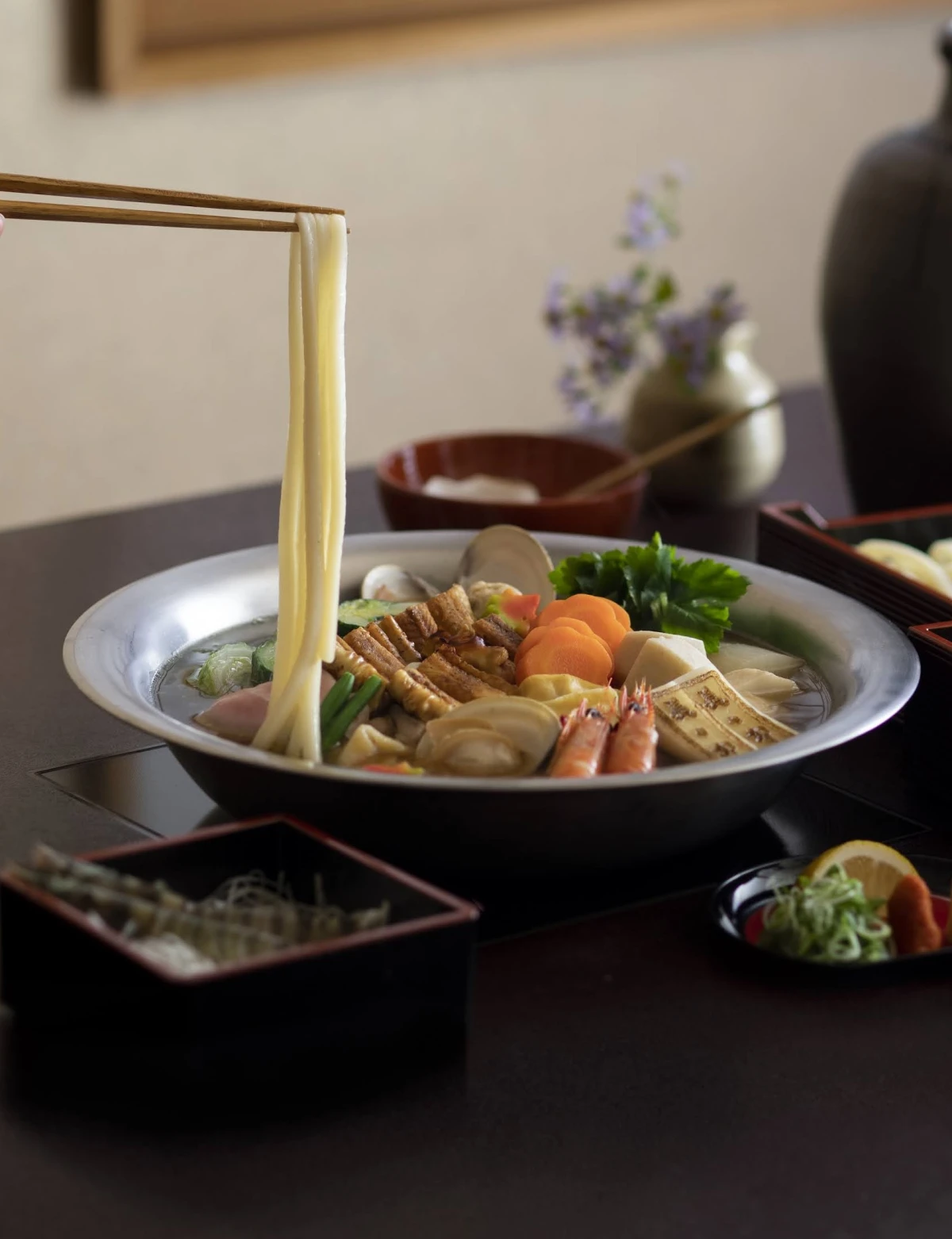 【個室確約】全5品のうどんすきコース 2