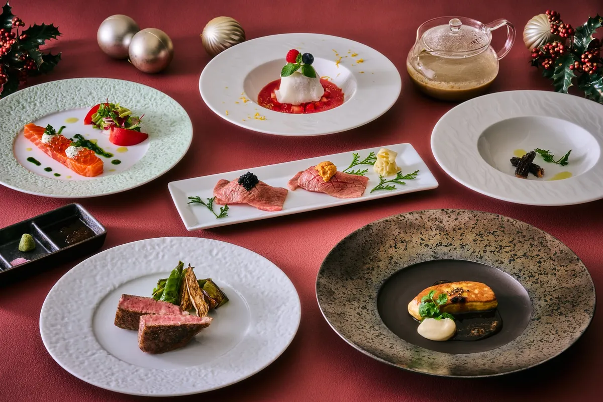 一年に一度、心華やぐひとときに感動の食体験を★大人のクリスマスデート×匠の技と特選食材が織りなす鉄板焼