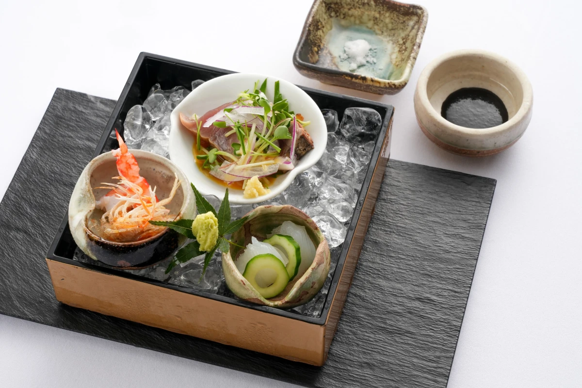 【個室確約！プロポーズプラン】季節を味わえる豪華全9品星のなる木総料理長特別懐石コース★ボトルシャンパン［ペリエ・ジュエ］＋メッセージ付き特製ケーキ★ 15