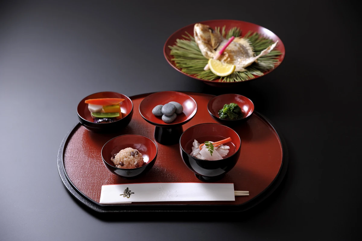 【ANNY限定★半個室確約★お食い初めプラン】旬食材を味わう全9品＋お食い初め膳+ホールケーキ＋スパークリングワイン付きの写真 2