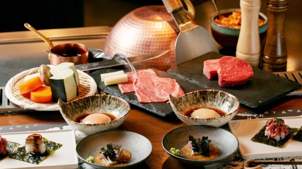 【アニバーサリーディナープラン】九州の旬食材を鉄板焼きで★シックな空間で楽しむ宮崎県産なかにし和牛含む贅沢コース全8品★メッセージ入りホールケーキ&乾杯ドリンク付き★リゾート感漂うレストランで優雅なお祝いの夜★の写真 2