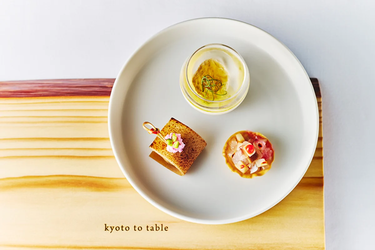 旬の京食材を使用した創作フレンチフルコース＋フリードリンク 6