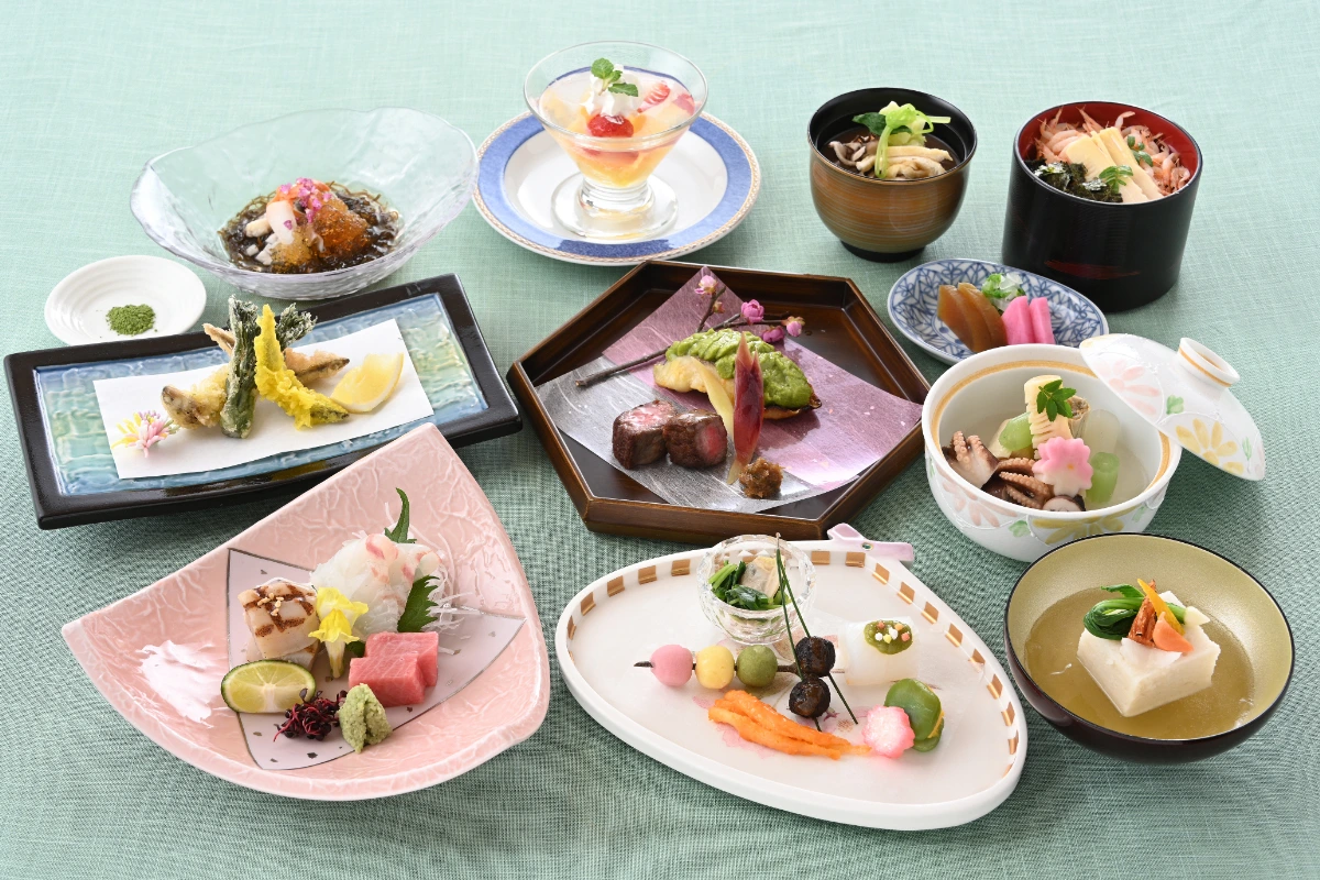 【個室確約 接待・会食プラン】四季折々の贅沢懐石コース＋飲み放題＋手土産付き★福山ニューキャッスルホテル内の洗練された個室でゲストの記憶に残るビジネス会食を★ 4