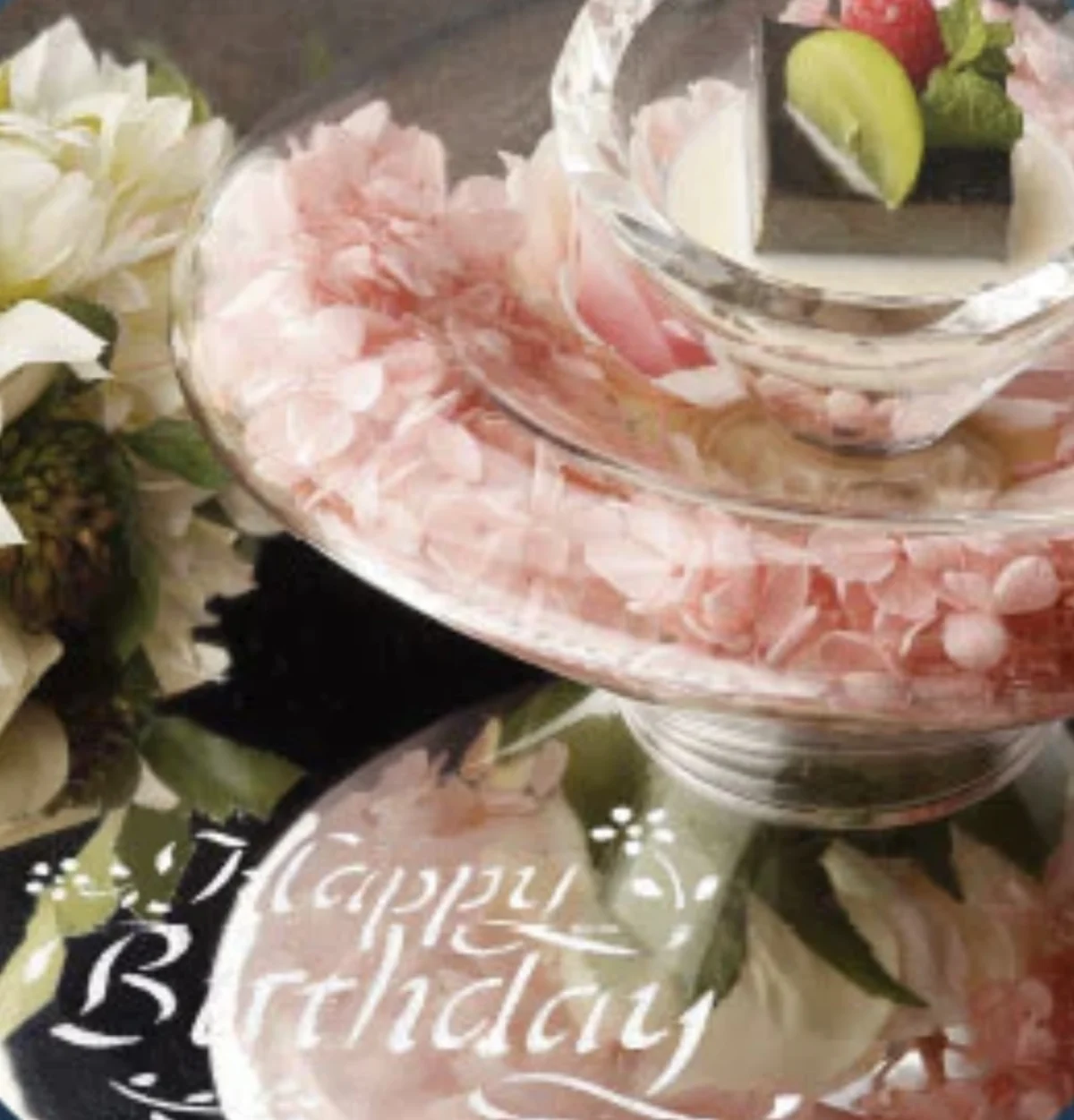 【誕生日ディナープラン】誕生日に最適な華やかな懐石+乾杯用ドリンク+デザートプレート+記念フォトサービス★新神戸駅直結★特別な誕生日のお祝いの写真 5