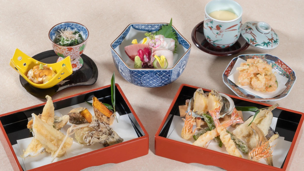 【Anny限定】天婦羅～お祝いコース～+千歳飴+ホールケーキ 2