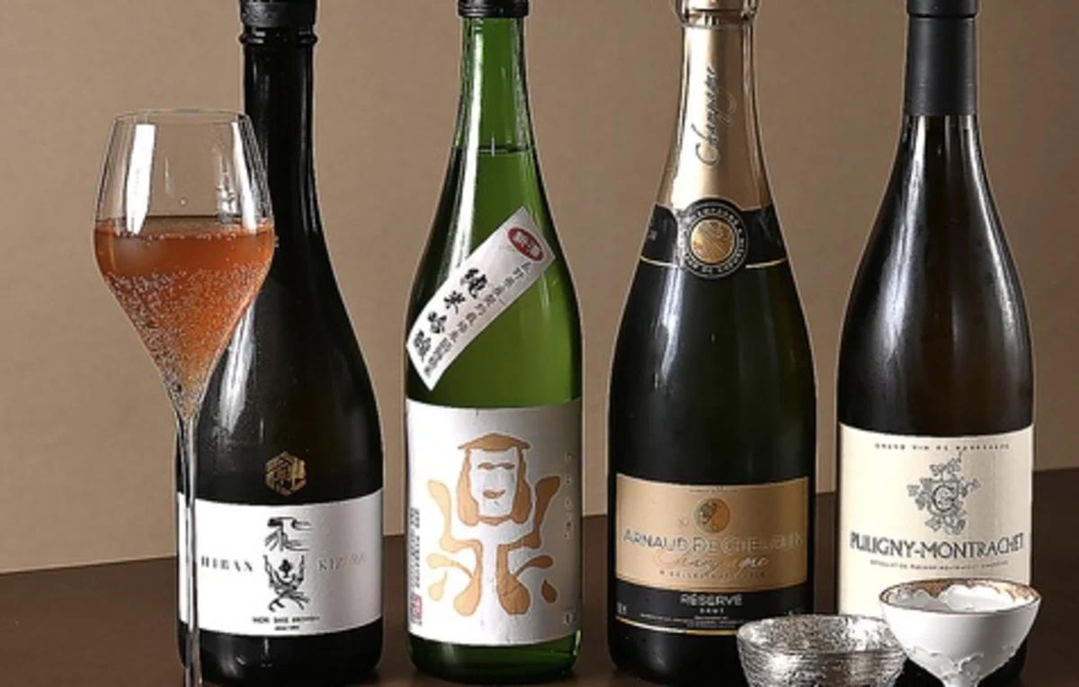 ペアリングでお食事を更に愉しいものに | 【最大10名×お祝いディナープラン】素材の旨みを十分に活かした職人のおまかせコース★街の騒音から離れた大人の隠れ家で大切な人と素敵な記念日を過ごす