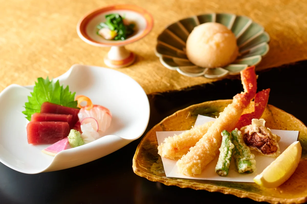 【個室確約 お食い初めプラン】季節のお料理&国産牛リブロースしゃぶしゃぶコース+鯛の姿焼き付お食い初め膳★好立地!川崎日航ホテル内★の写真 4