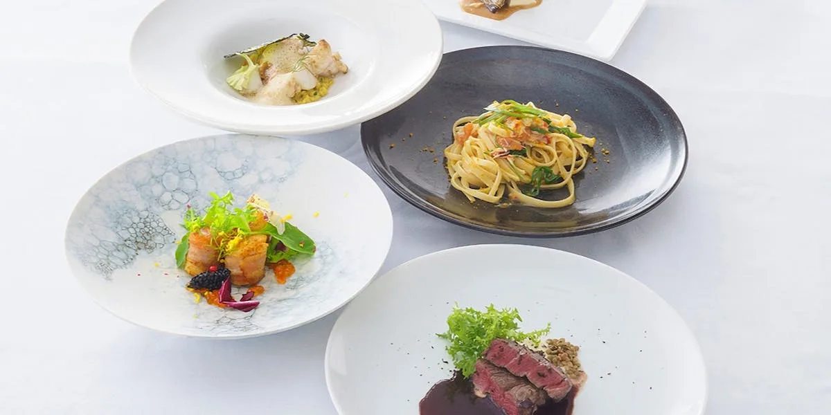 【アニバーサリープラン】贅沢食材で仕上げたシェフ渾身のイタリアンフルコースランチ＋乾杯ドリンク＋メッセージプレート★梅田駅より徒歩約1分！ヒルトンプラザ内のイタリアンレストラン★ 1