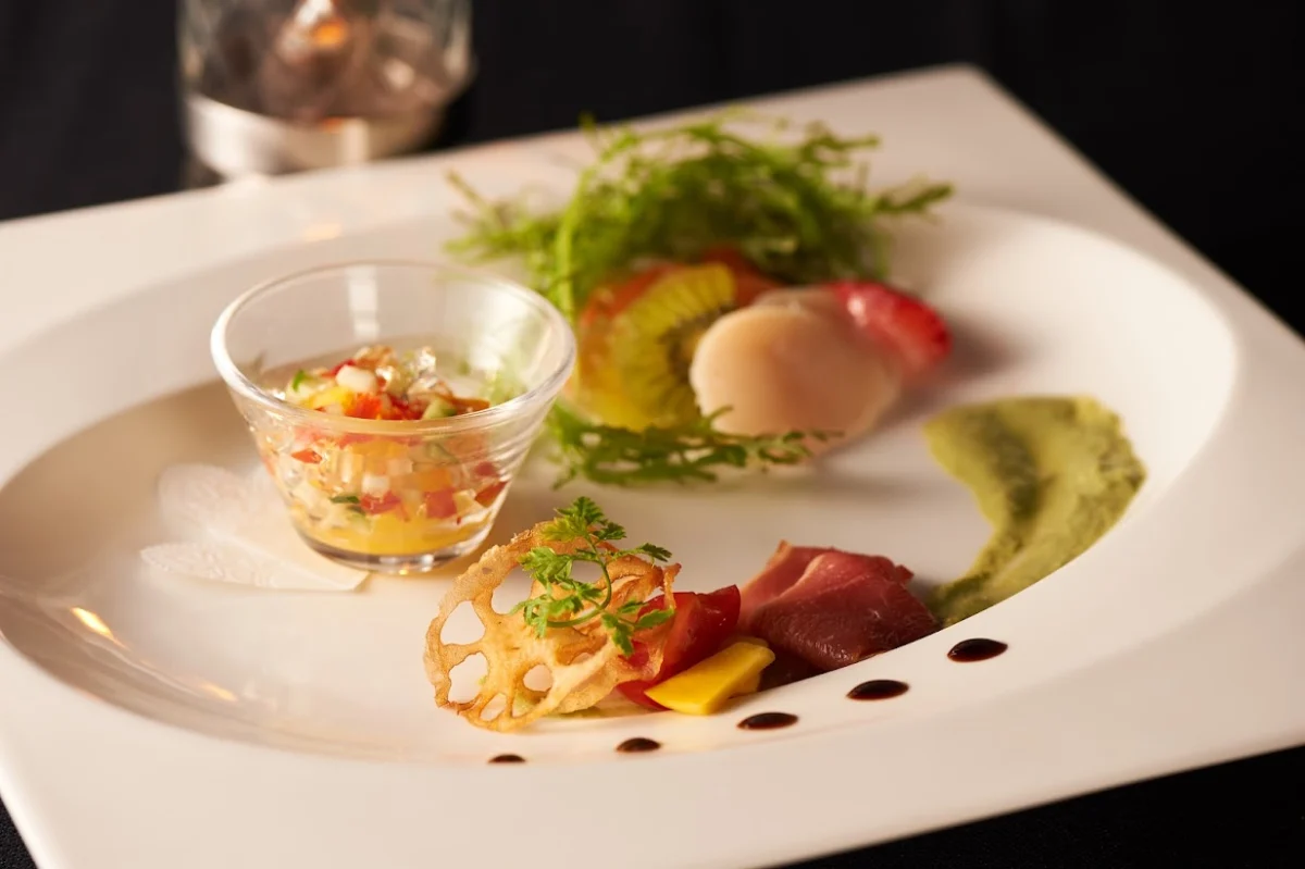 豪華全6品ディナーコース＋乾杯シャンパン＆花束★お土産のフルワインボトル付き 4
