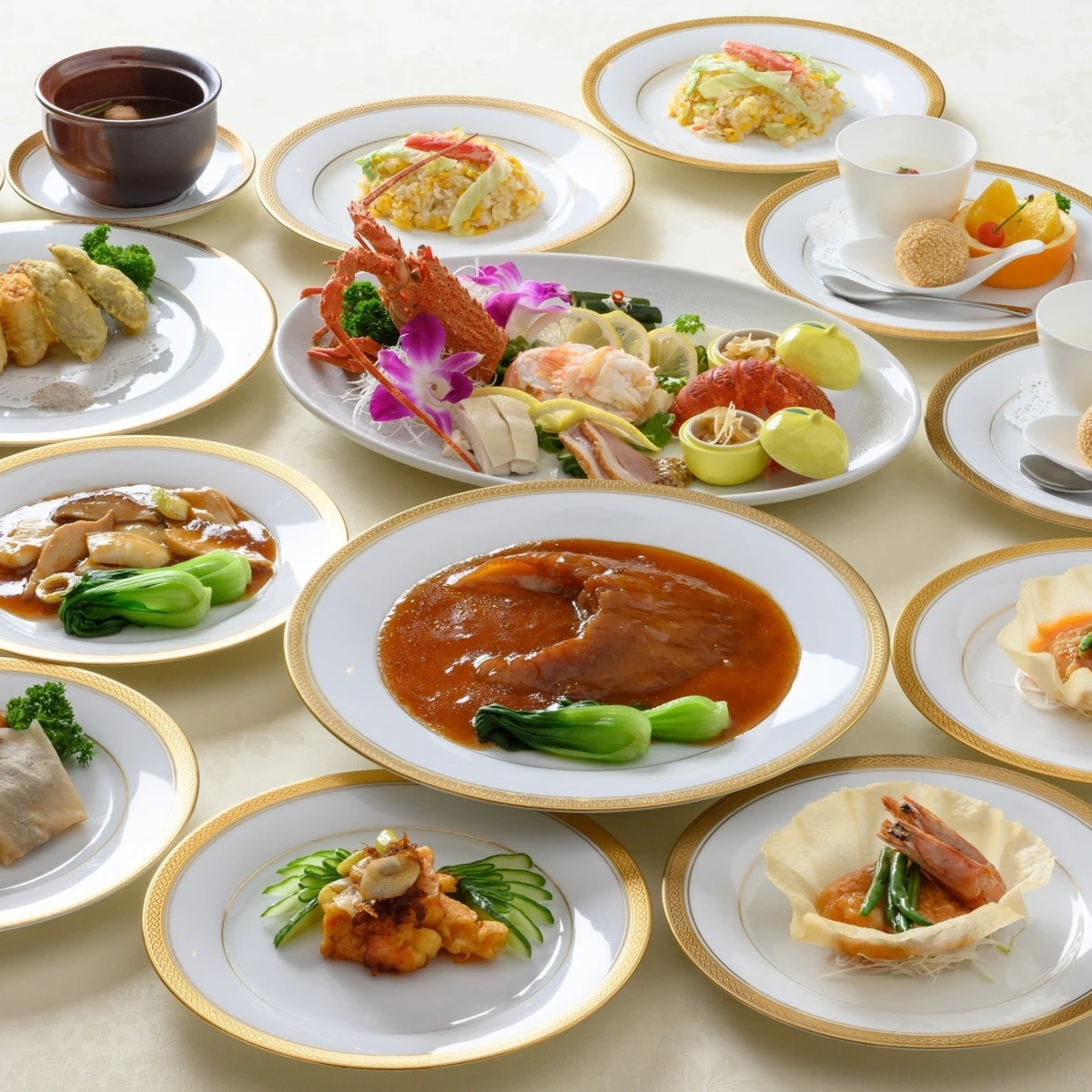 中華料理コース全10品or全9品