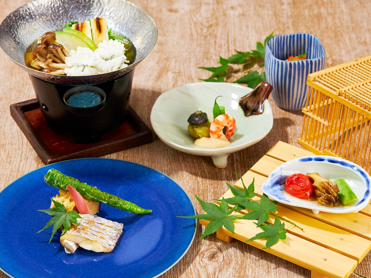 【東京タワー望む半個室確約/アニバーサリープラン】選べる季節の懐石料理全3種+乾杯グラスシャンパン+メッセージ入りホールケーキ+記念写真プレゼント★ザ・プリンス パークタワー東京のホテルレストラン★の写真 5