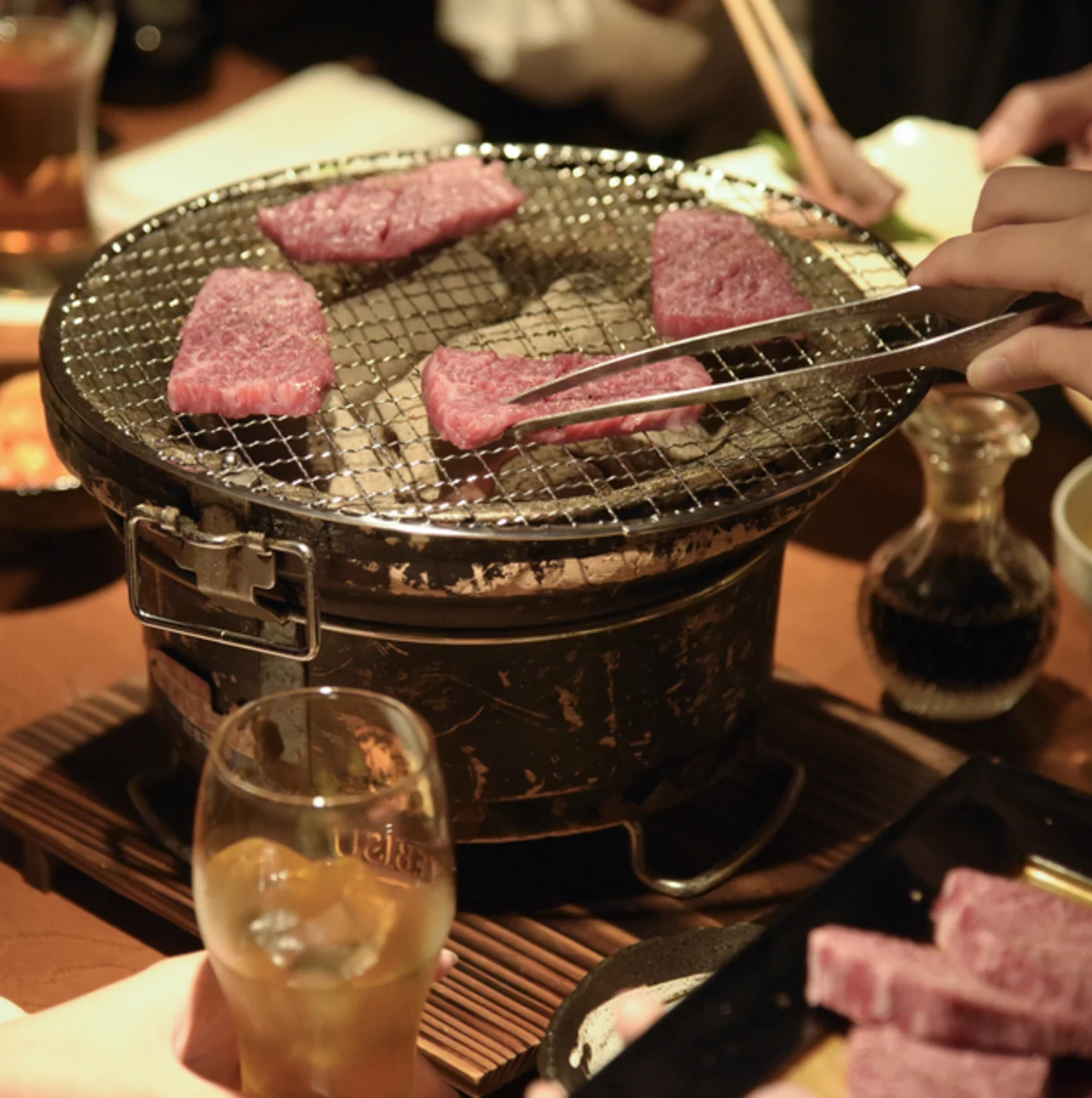 12月限定【2026 / クリスマスプラン】極上肉「飛鳥座牛」クリスマス限定コース＋乾杯ミニシャンパン＋X’masプレート付き★大阪・梅田で最高峰の黒毛和牛を堪能する至福の夜 料理