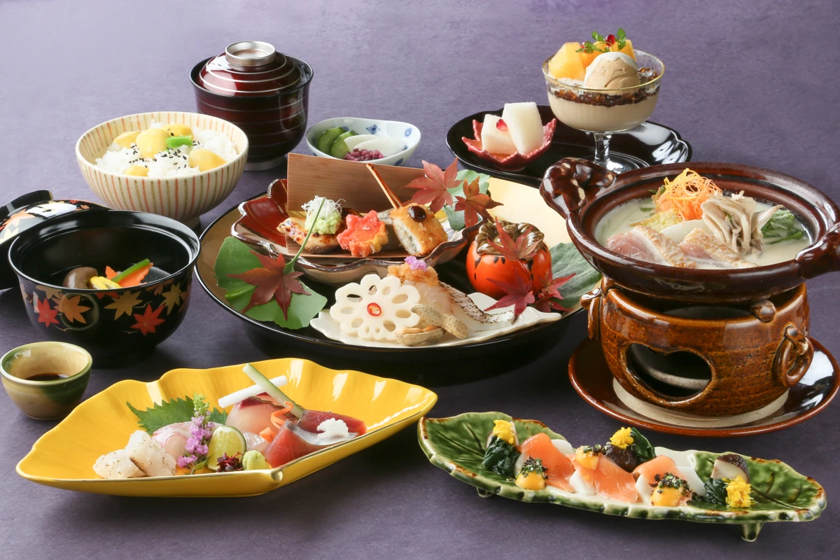 〜宝船コース〜素材にこだわった懐石ランチ全9品 1