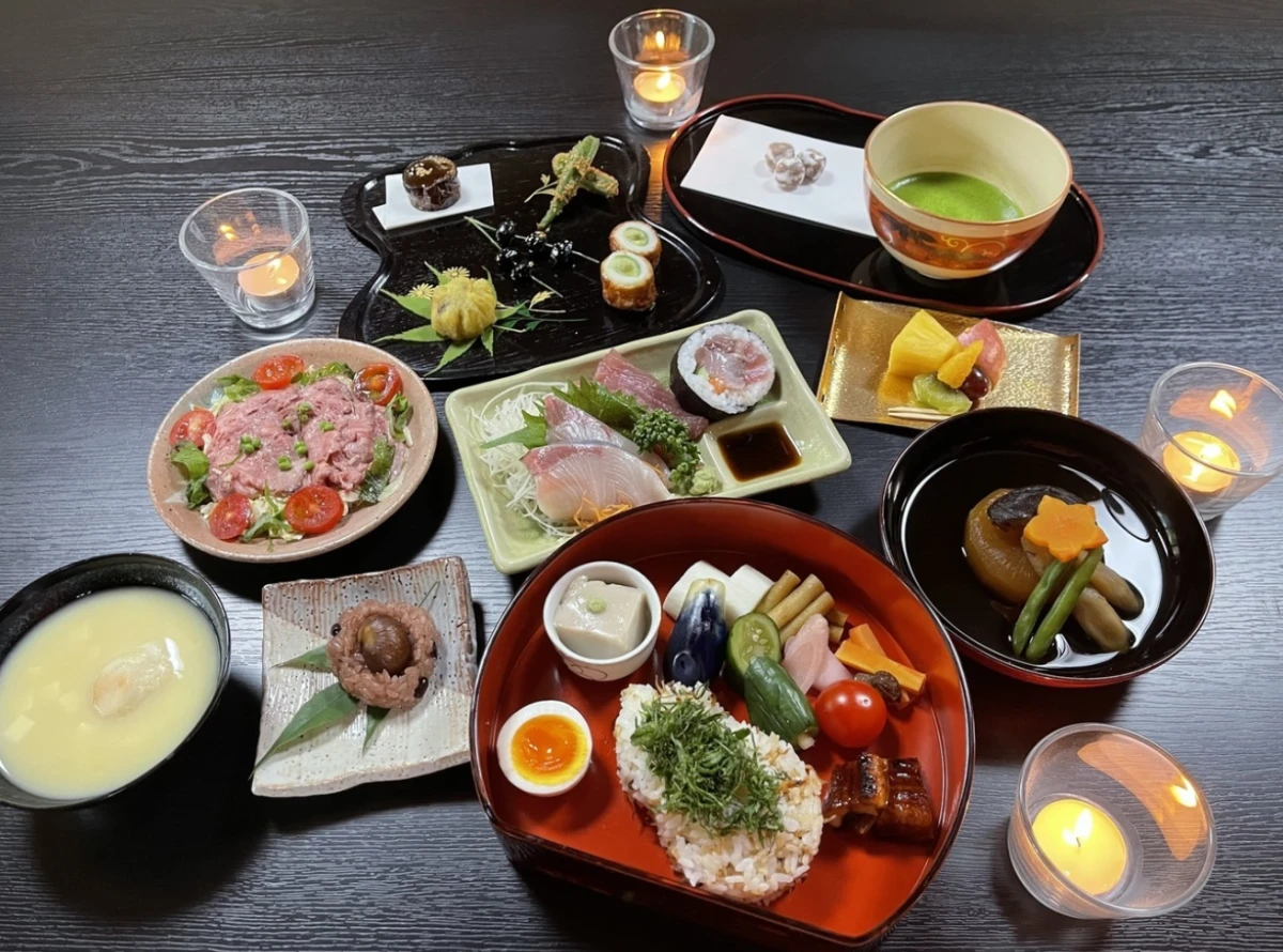 町屋ライトアップ懐石ディナー