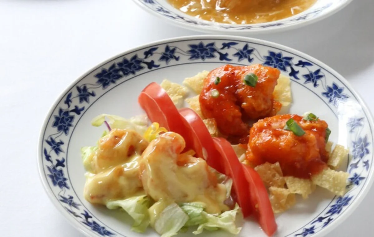 重慶飯店 新館個室の料理