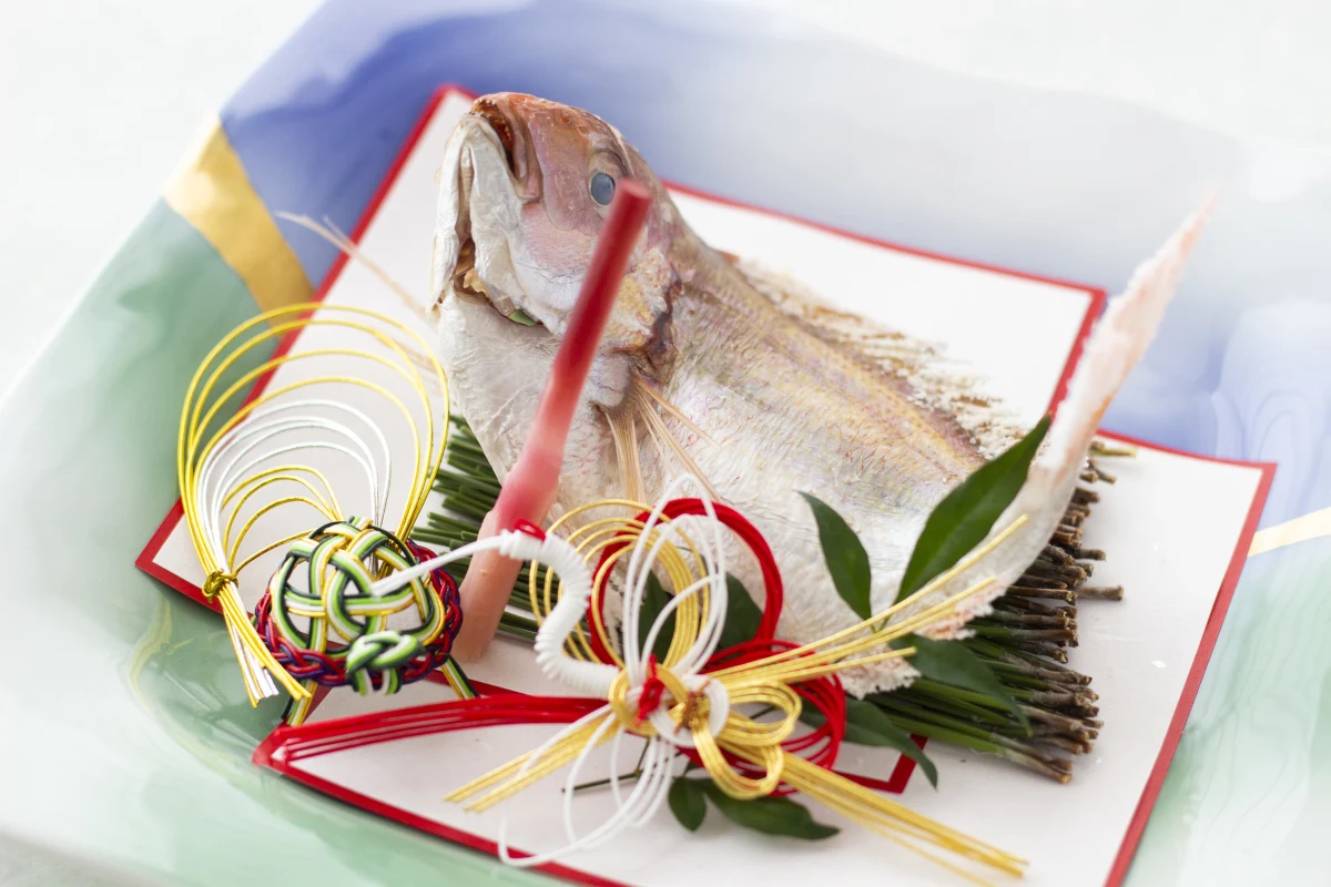 6名様用【個室確約★ホテル×結納・顔合わせランチ】御祝い椀や釜炊き鯛御飯など伝統の祝会席【鶴】全7品+桜湯+乾杯ドリンク付き★ホテル龍名館東京の最上階で至高のひとときの写真 3