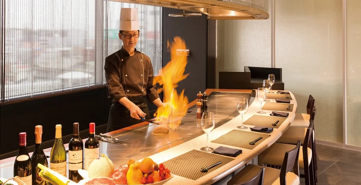 【ホテルレストランの上質空間×アニバーサリーランチプラン】鉄板焼の醍醐味★五感で楽しむ至福の食体験〜素材の魅力を堪能する鉄板焼コース★豊田市駅徒歩1分 / 名鉄トヨタホテルの写真 3