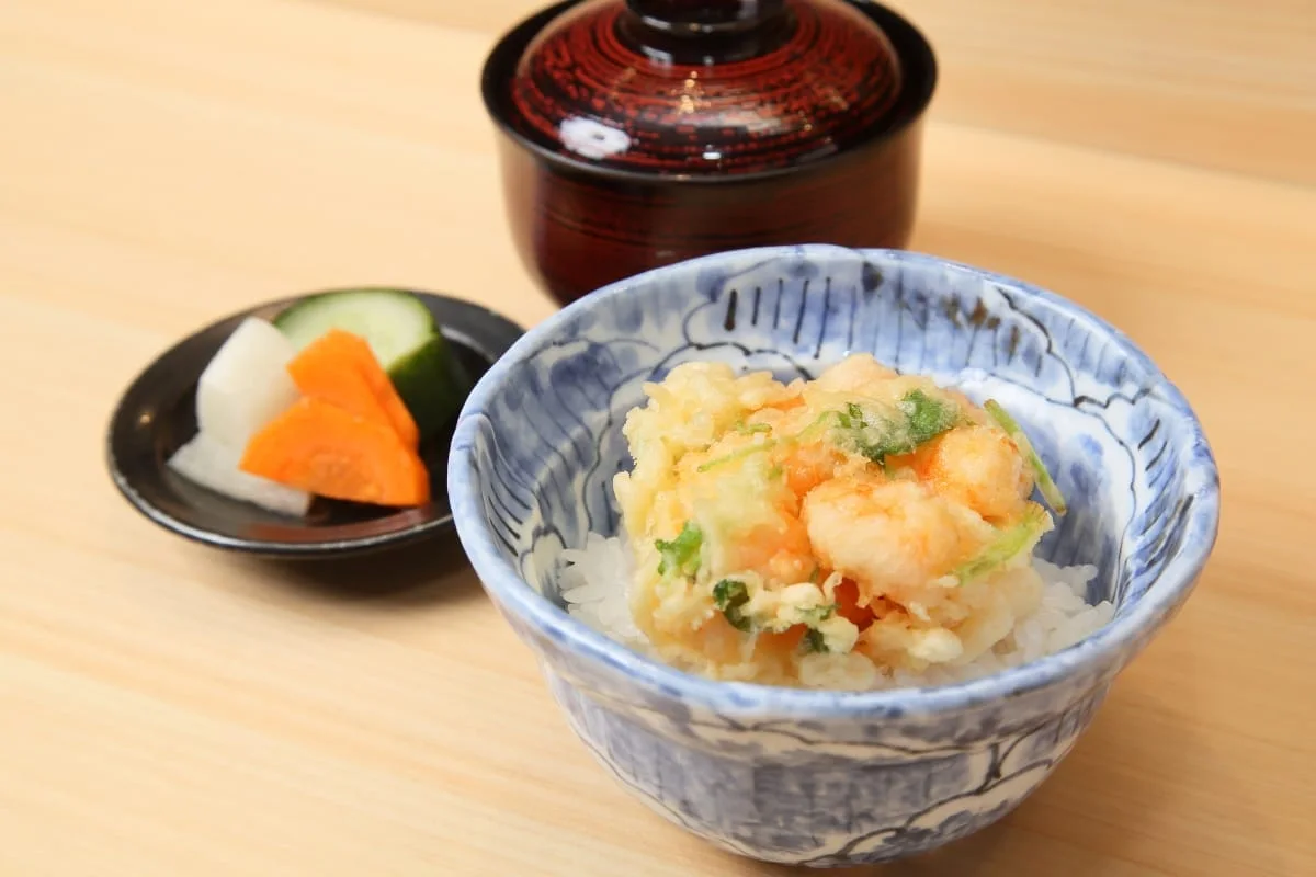 お昼の天ぷらおまかせコース 2