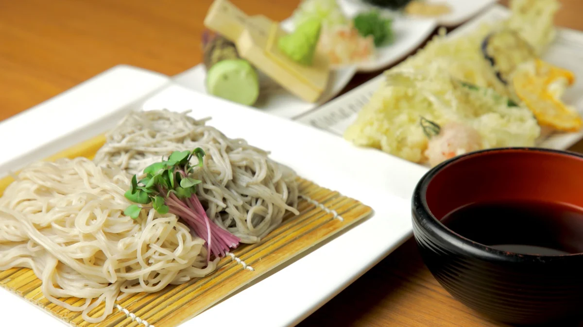 信州蕎麦やお造り、天婦羅含む絶品和食ディナー全10品-松コース- 1