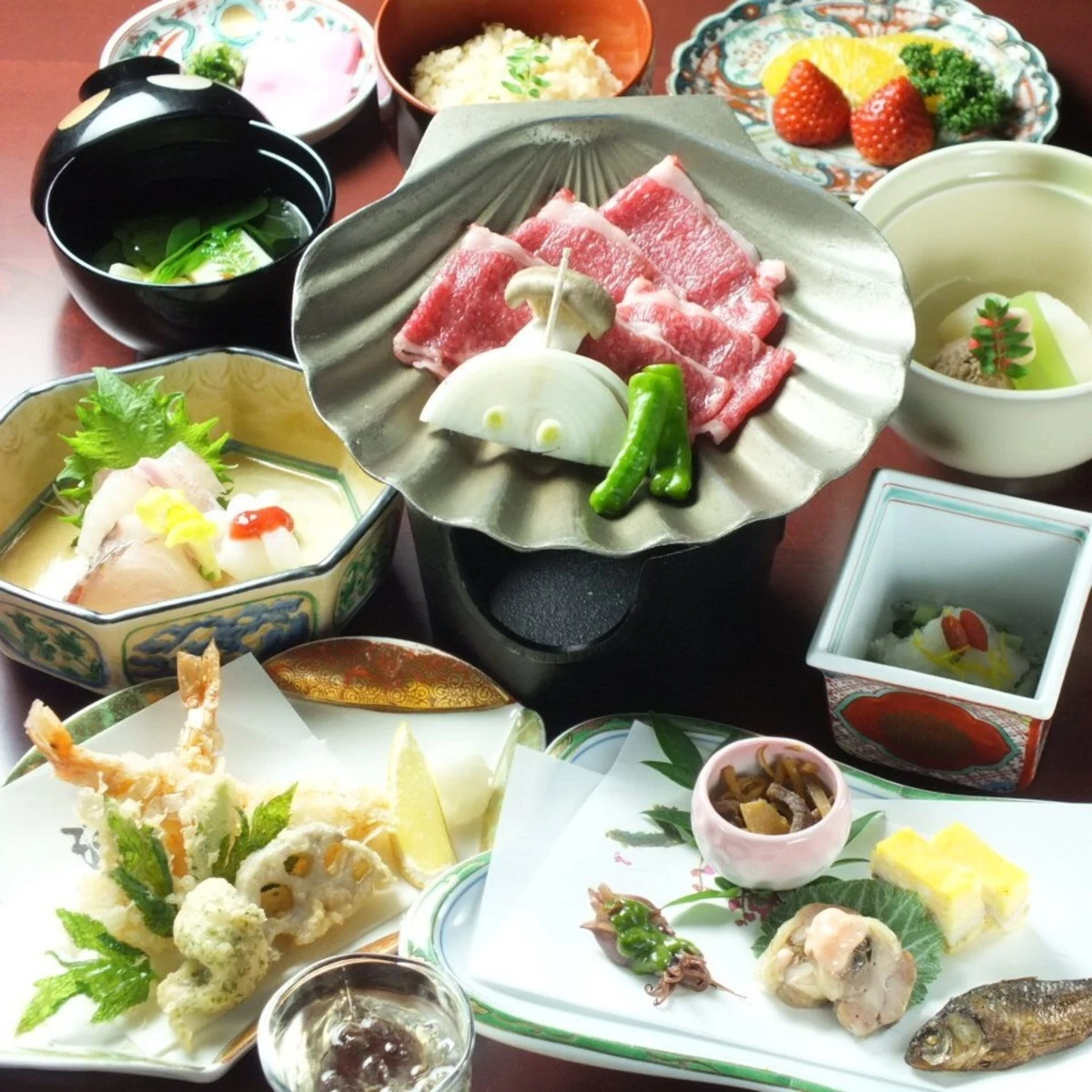【個室確約★接待・会食プラン】月替わり本格会席コース～松～全13品★ゲストにも上司にも喜ばれる絶品会席★北新地の美しい夜景と共に贅沢なビジネス会食をの写真 3