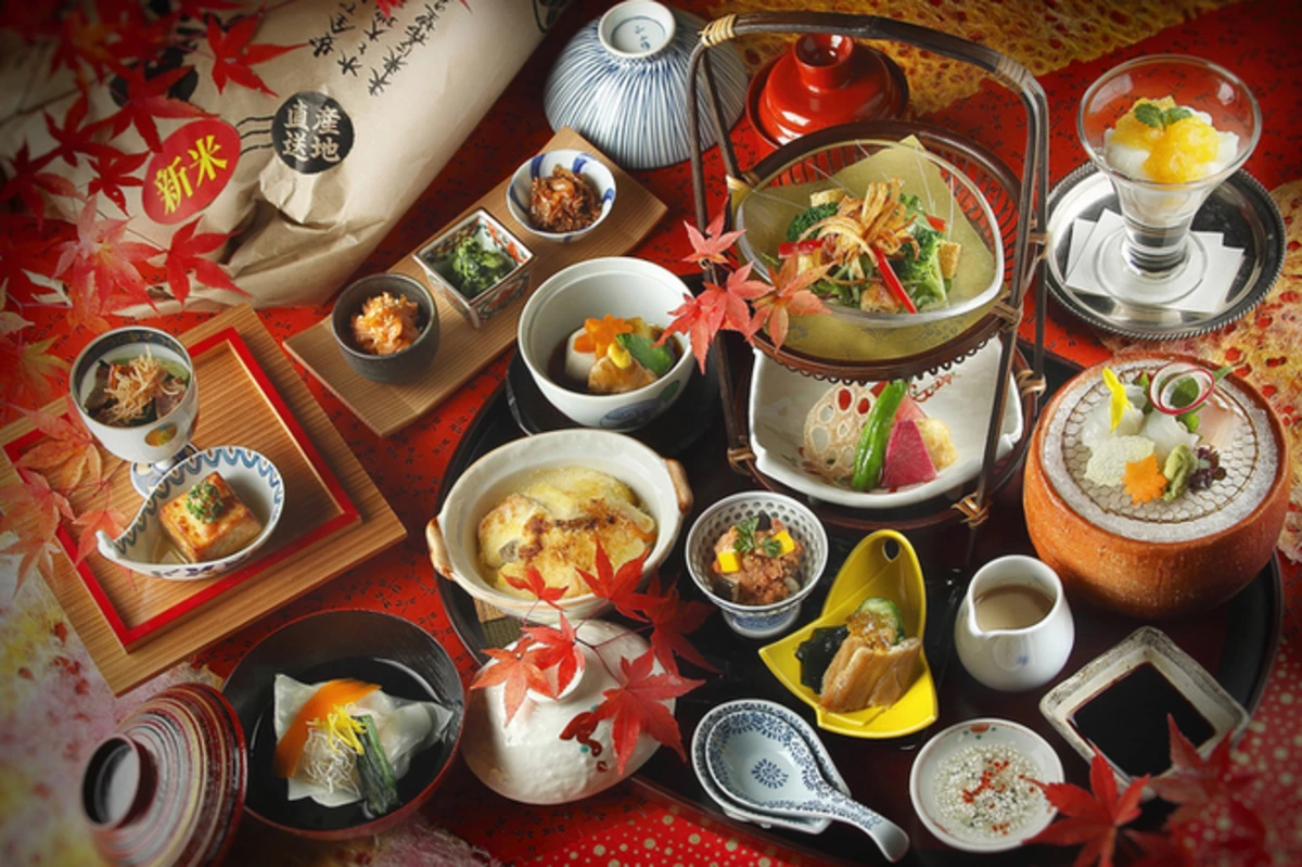 【最大16名◆個室確約 結納・お顔合わせプラン】鯛姿焼付きお祝い懐石全2種＋ドリンク1杯★ホテルニューオータニ東京の気品あふれる空間で彩る両家のハレの日 料理